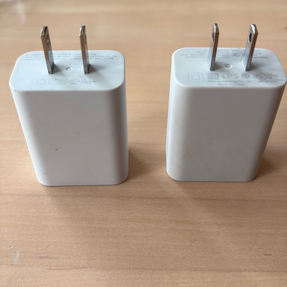 Other - White USB -C (1/18)- (1/5) Watt Power Adapters